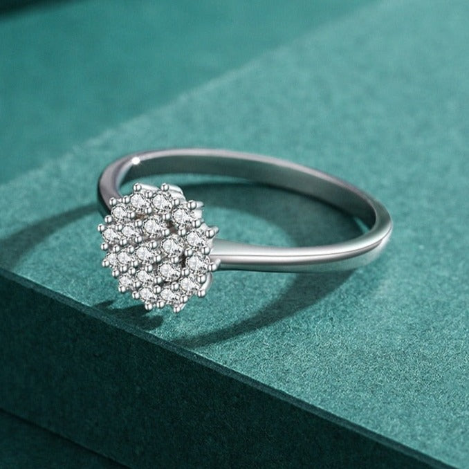Platinum Brilliance CZ-ring