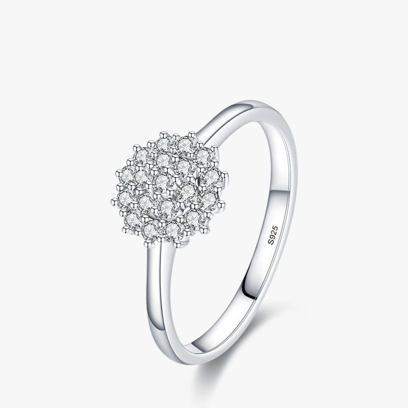 Platinum Brilliance CZ-ring